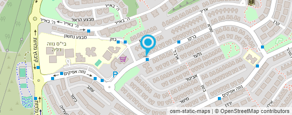 מפת הגעה אל עינב עצמון- אדריכלית