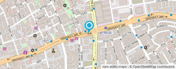 מפת הגעה אל עו"ד טל צפריר