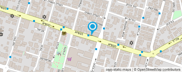 מפת הגעה אל קריסטינס - גאודי מסגור איכותי