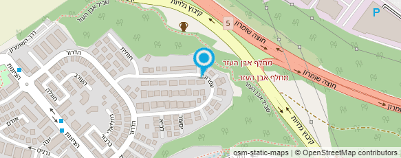 מפת הגעה אל שירי מוטס לוין-אדריכלית