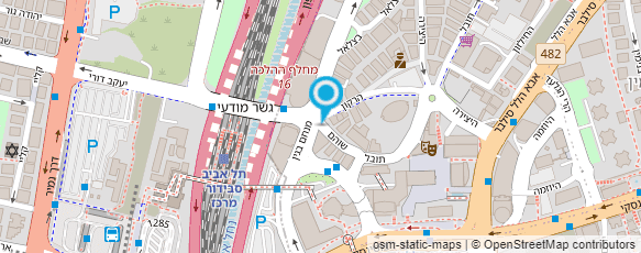 מפת הגעה אל המרכז הרב-תחומי ללימודי הקוסמטיקה