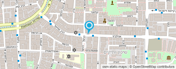 מפת הגעה אל עזרא רפאל- רוקח קליני