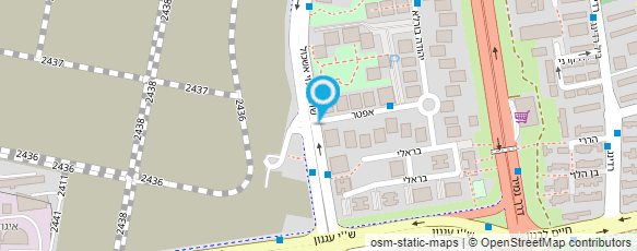 מפת הגעה אל עו"ד לרנר בני