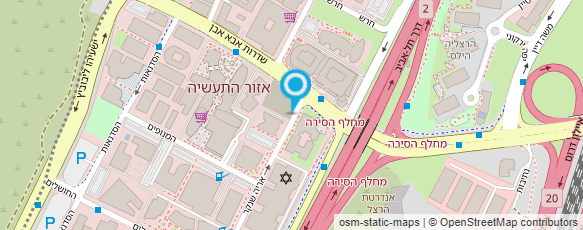 מפת הגעה אל תחנת דלק פז