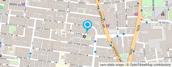 מפת הגעה אל חן השכרת ציוד לאירועים