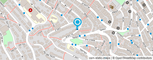 מפת הגעה אל המרכז הכללי למודעות