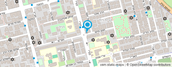 מפת הגעה אל עו"ד מוזס אבי