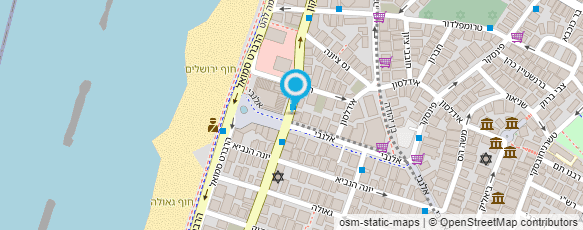 מפת הגעה אל עו"ד אלאלוף בוריס דן