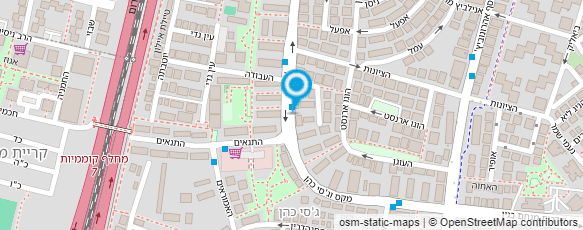 מפת הגעה אל עמוס שיפוצים