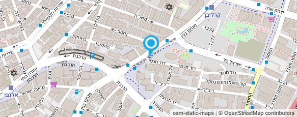 מפת הגעה אל חנות תקליטים Vinyl