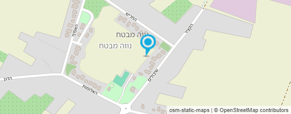 מפת הגעה אל נועה ורותם