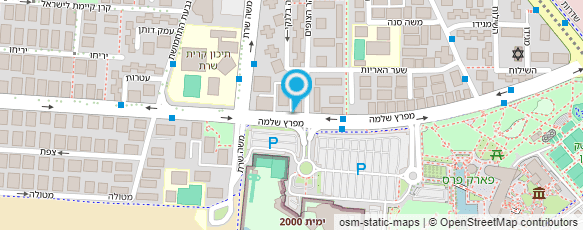 מפת הגעה אל חנות ספורט ימית 2000