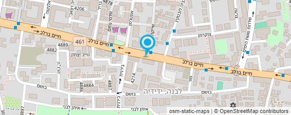 מפת הגעה אל ס.א.נ שירותי אינסטלציה