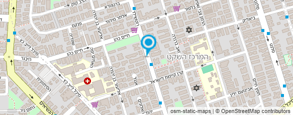 מפת הגעה אל מורן - פיזותרפיה ומדריכת פילאטיס