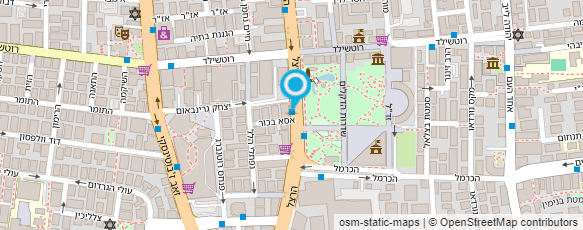 מפת הגעה אל עזריה אריאל