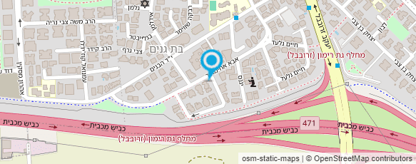 מפת הגעה אל ד"ר נאווה דיבון