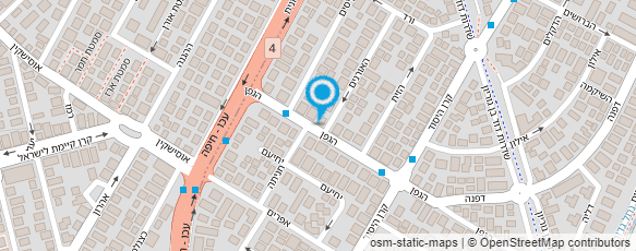 מפת הגעה אל לינדה בניית ציפורניים ושזירת ריסים