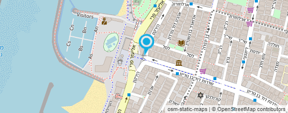 מפת הגעה אל גיי.טי.אל.וי ירושלים תל אביב השקעות בע"מ