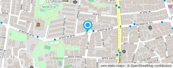 מפת הגעה אל אלברט עיצוב שיער