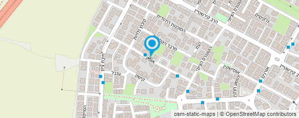 מפת הגעה אל עולם הבלונים של ציון