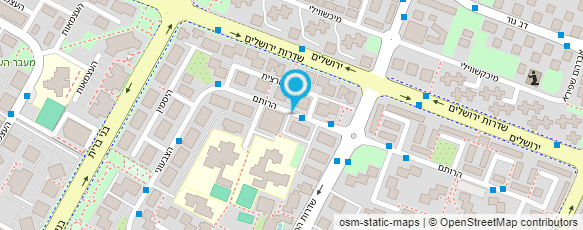 מפת הגעה אל גן העיר