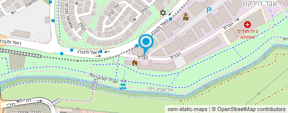 מפת הגעה אל שלי אבירם מאמנת כושר