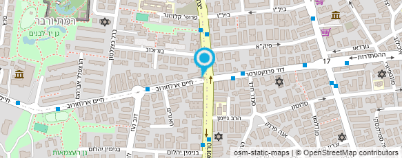 מפת הגעה אל נתנאל אנגל