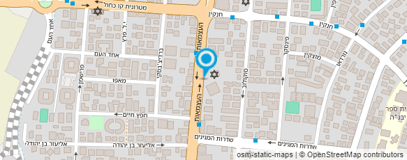 מפת הגעה אל בית הורים בן יהודה מפת הגעה אל בית הורים בן יהודה