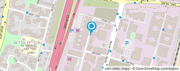 מפת הגעה אל עו"ד מורין דוד סרגיי