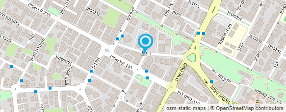 מפת הגעה אל עו"ד אביטן יניב