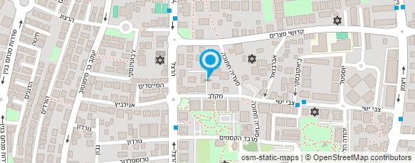 מפת הגעה אל אלה גינת עיצוב תכשיטים