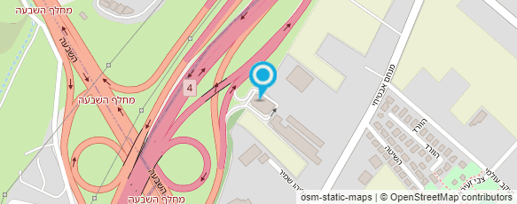 מפת הגעה אל תחנת דלק פז