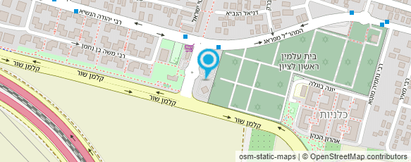 מפת הגעה אל תחנת דלק פז