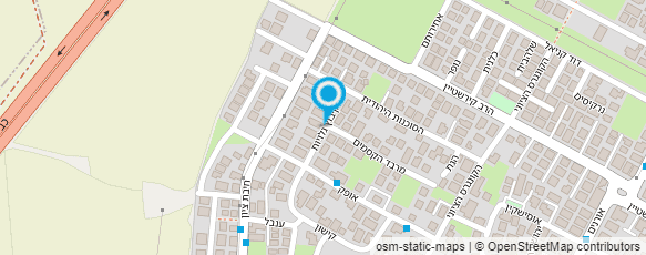 מפת הגעה אל שירלי שקד איפור וציפורניים