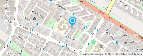 מפת הגעה אל חנן עמוס