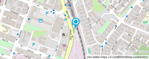 מפת הגעה אל תחנת רכבת עכו