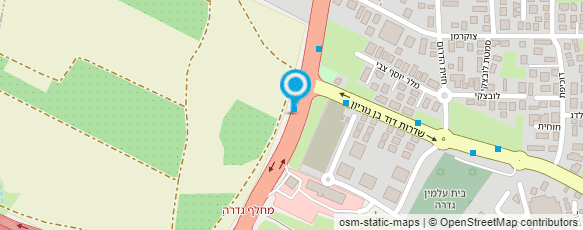 מפת הגעה אל חנות נוחות מון שרי