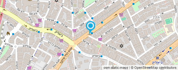 מפת הגעה אל מכבסת השכונה