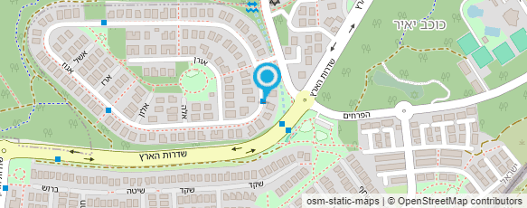 מפת הגעה אל רינת גולדברג