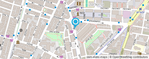 מפת הגעה אל חנות נוחות מון שרי