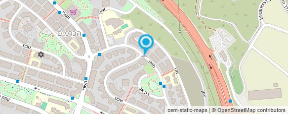 מפת הגעה אל לירון שקדי - עוגות מעוצבות וקאפקייקס