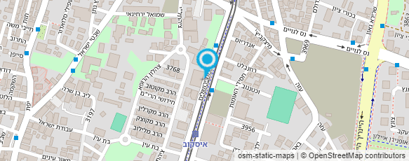 מפת הגעה אל עיריית ת"א-אגף החנייה