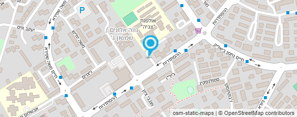 מפת הגעה אל גני הורד