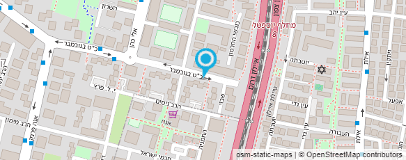 מפת הגעה אל צלם סטודיו חיים צימן