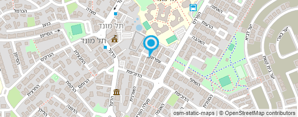 מפת הגעה אל סטודיו 12-13 בוק לבר/ת מצווה