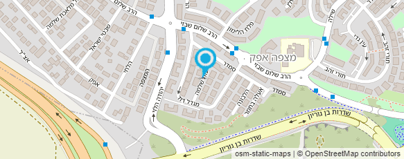 מפת הגעה אל בי סטיילי עיצובים-מעיין ריעני