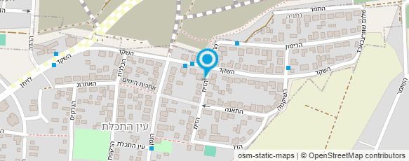 מפת הגעה אל מילכה עיצוב פיאות