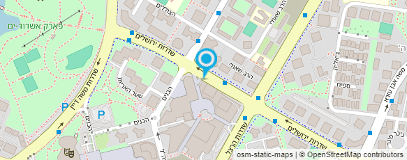 מפת הגעה אל שגיב מעצבי שיער