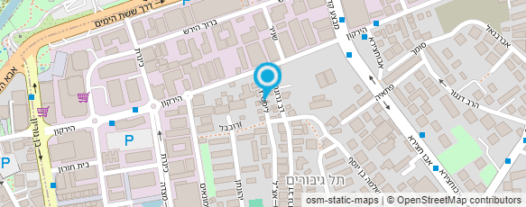 מפת הגעה אל אביב שרותי שיפוצים