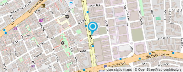 מפת הגעה אל המרכז הישראלי לטיפוס ספורטיבי